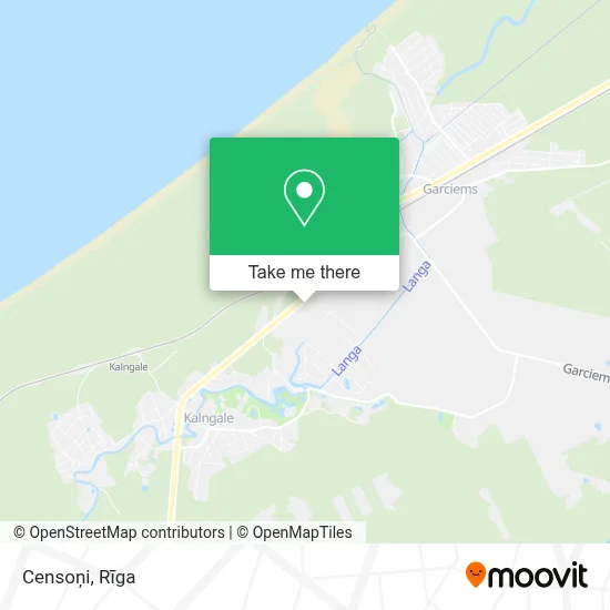 Censoņi map