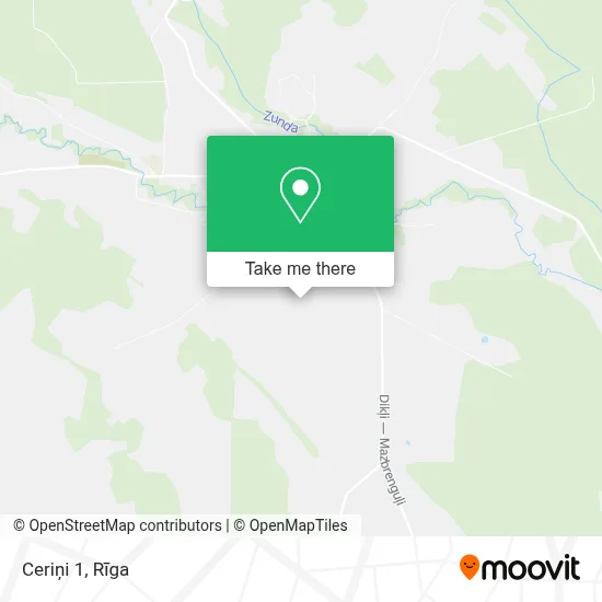 Ceriņi 1 map