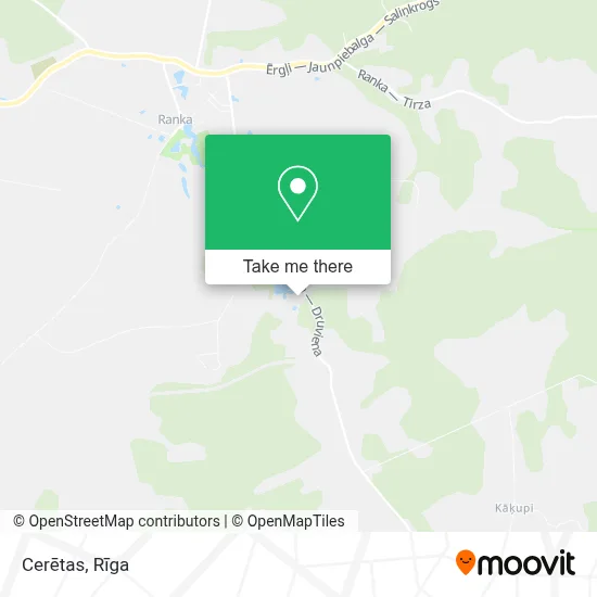 Cerētas map