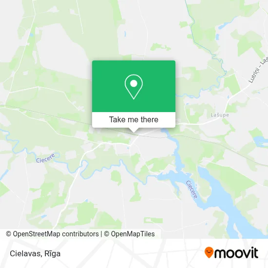 Cielavas map