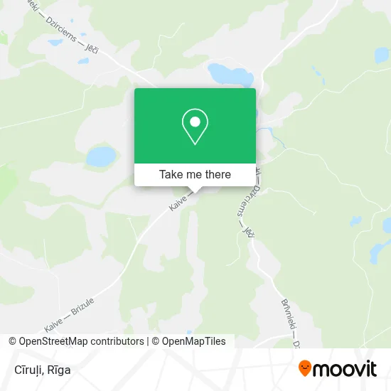 Cīruļi map
