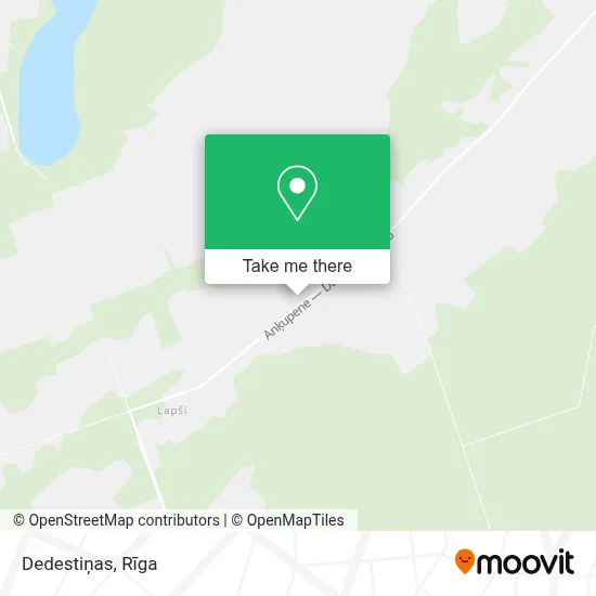 Dedestiņas map