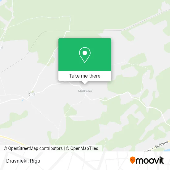 Dravnieki map