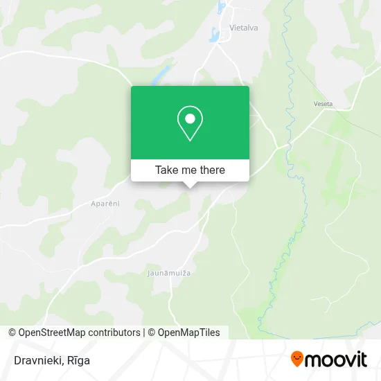 Dravnieki map