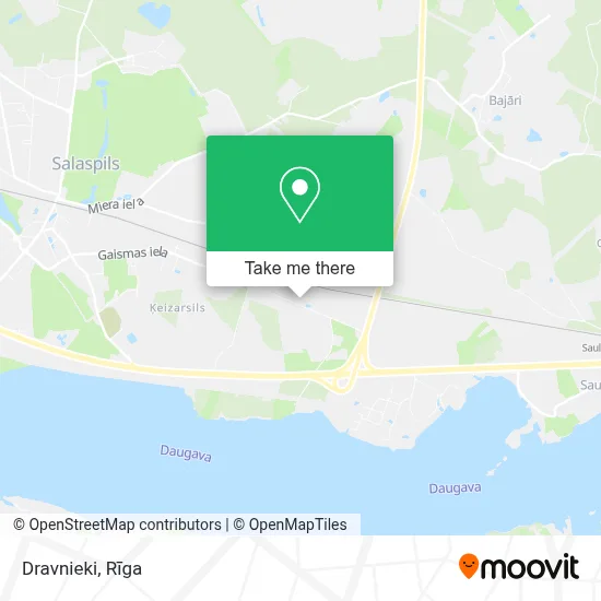 Dravnieki map