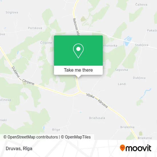 Druvas map