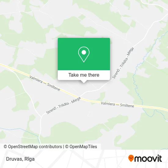 Druvas map