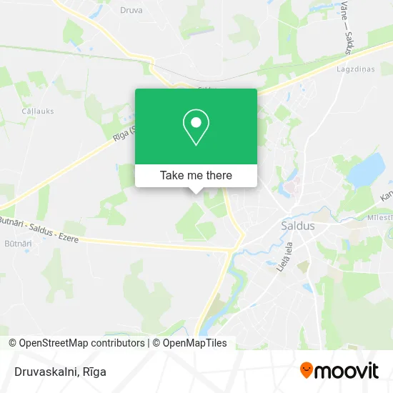 Druvaskalni map