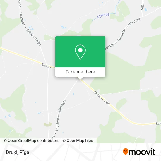 Druķi map