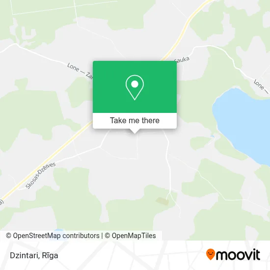 Dzintari map