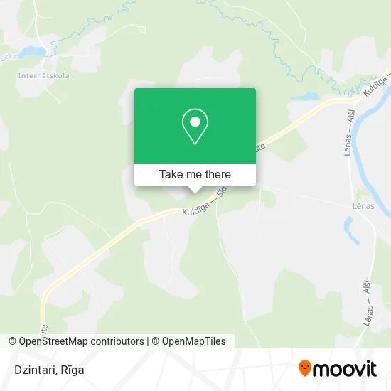 Dzintari map