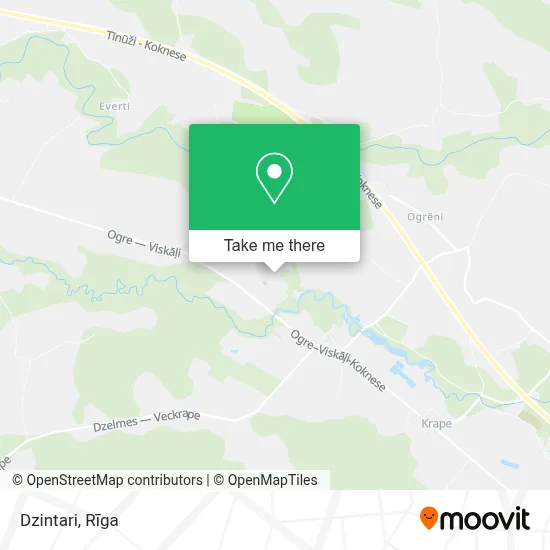 Dzintari map
