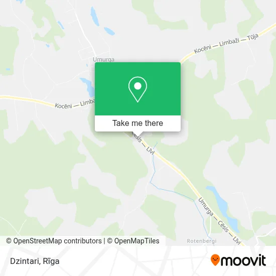 Dzintari map