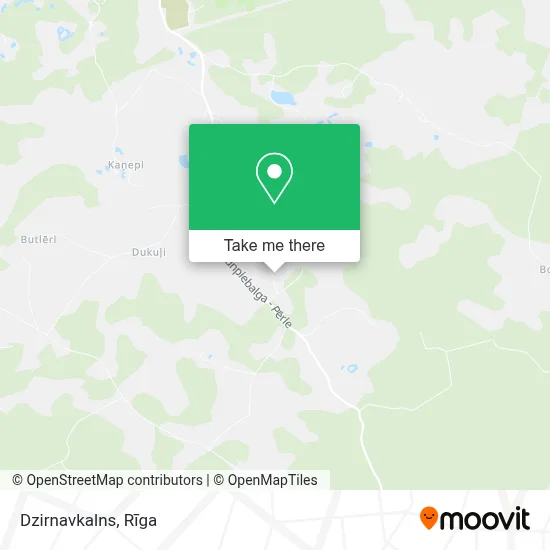 Dzirnavkalns map