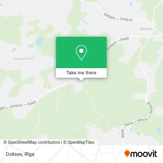 Dzēses map