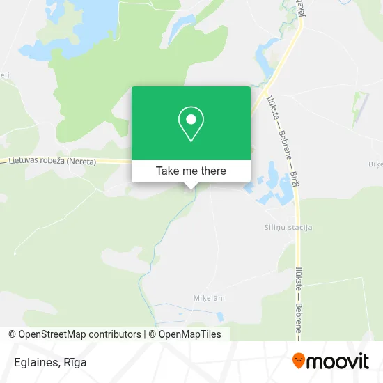 Eglaines map