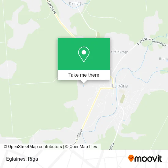 Eglaines map