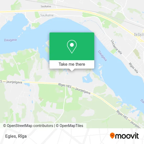 Egles map