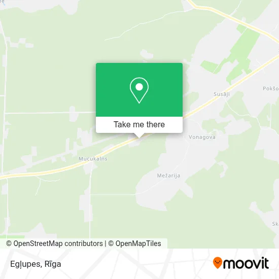 Egļupes map