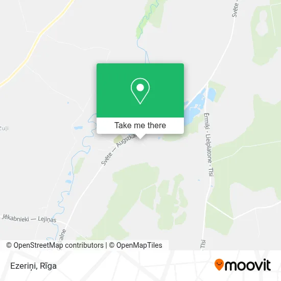Ezeriņi map