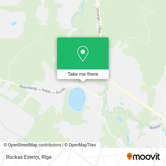 Ruckas Ezeriņi map