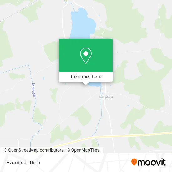Ezernieki map