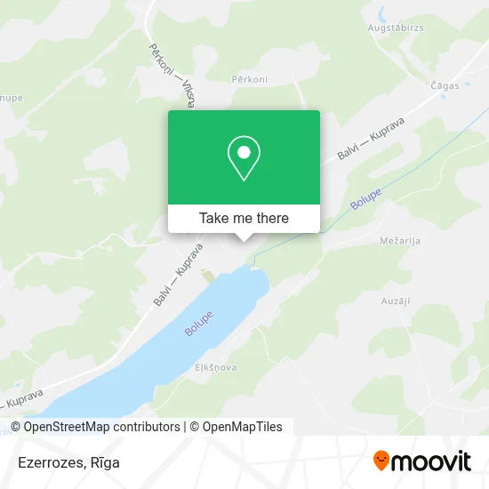 Ezerrozes map