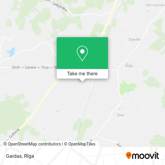 Gaidas map