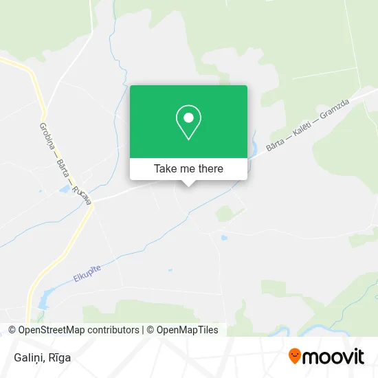 Galiņi map