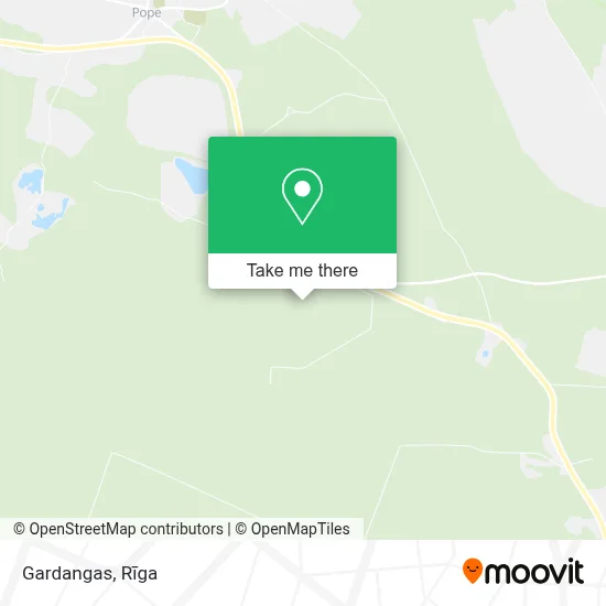Gardangas map
