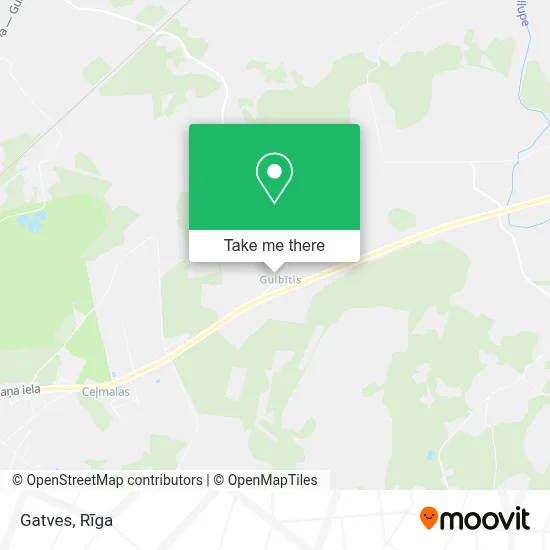 Gatves map