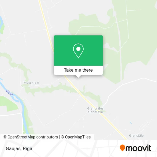 Gaujas map