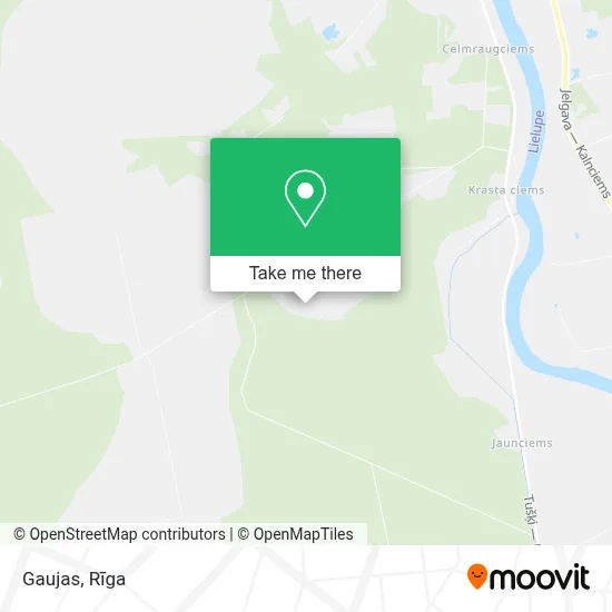 Gaujas map