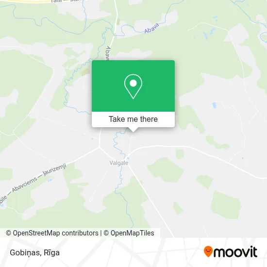 Gobiņas map