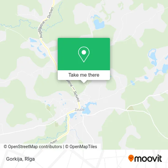 Gorkija map