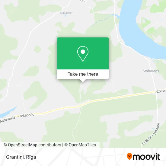 Grantiņi map