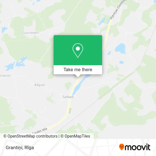 Grantiņi map