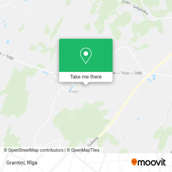 Grantiņi map