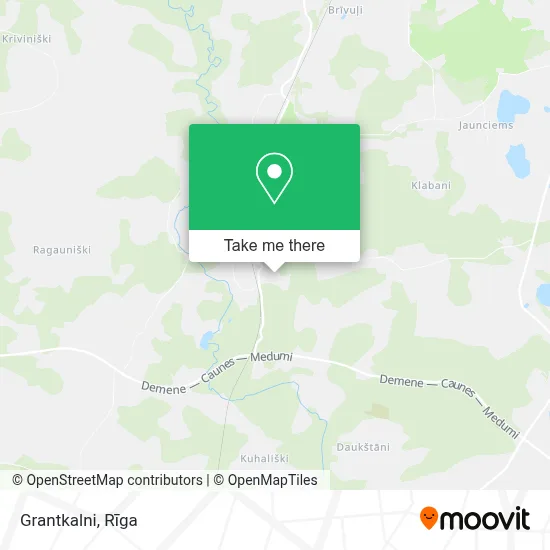 Grantkalni map