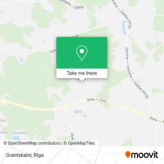 Grantskalni map