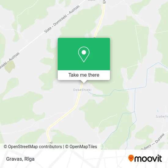 Gravas map