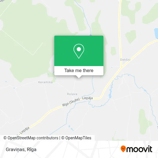 Graviņas map
