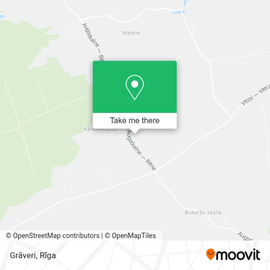 Grāveri map