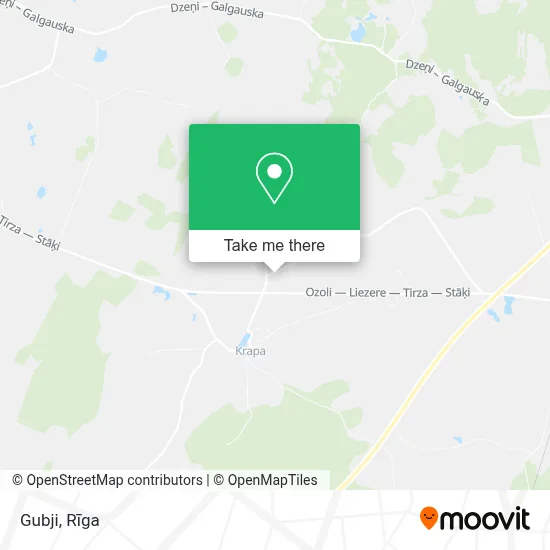Gubji map