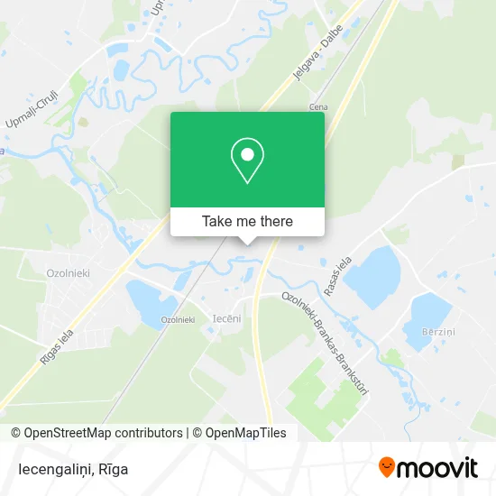 Iecengaliņi map