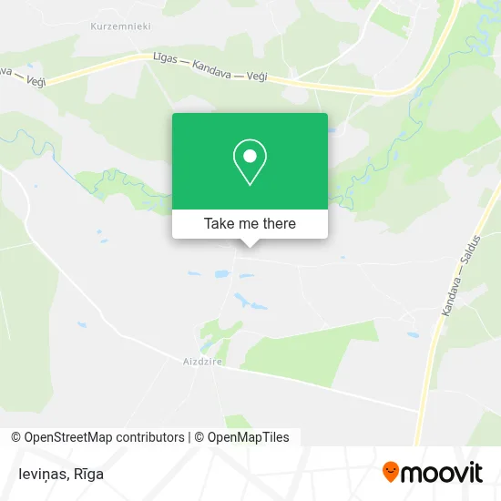Ieviņas map