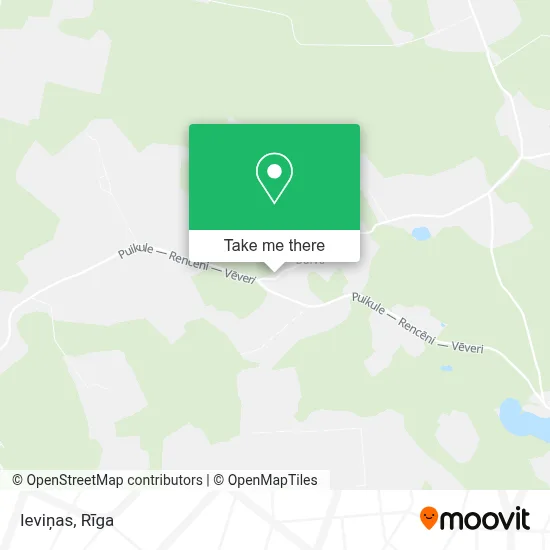 Ieviņas map