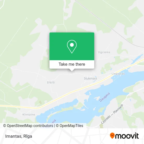Imantas map