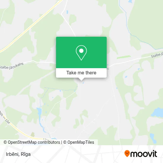Irbēni map