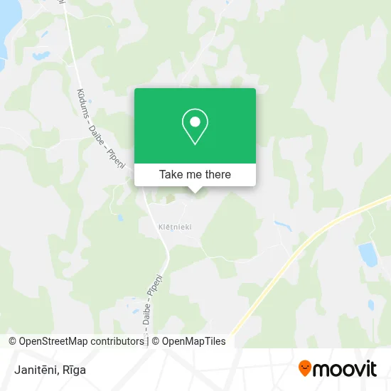 Janitēni map